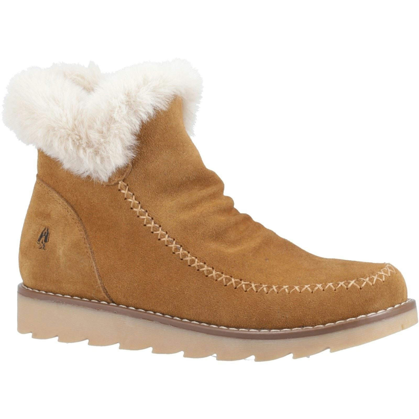Hush Puppies Women's Moira Mid Boots In Tan - Size 8