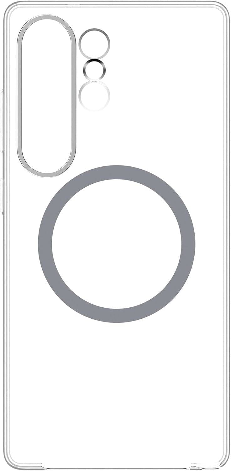 Samsung Magnetic Smart Phone Case Compatible for Galaxy S25 Ultra, Clear - Image 5