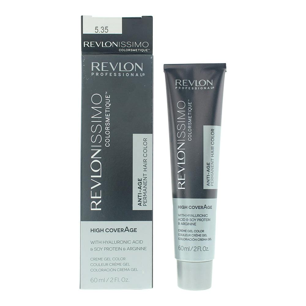 Revlon Light/Amber/Brown Revlonissimo Colorsmetique 5.35 Hair Colour 60Ml