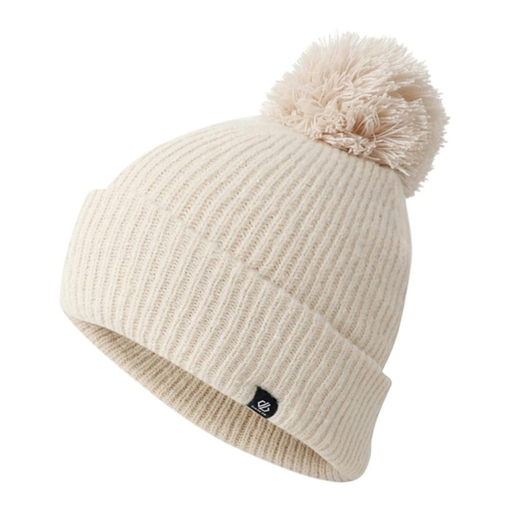 Dare 2B Women's Grey Pom Pom Beanie - Morn - Morn - One Size - 72% Acrylic/25% Recycled Polyamide/3% Elastane
