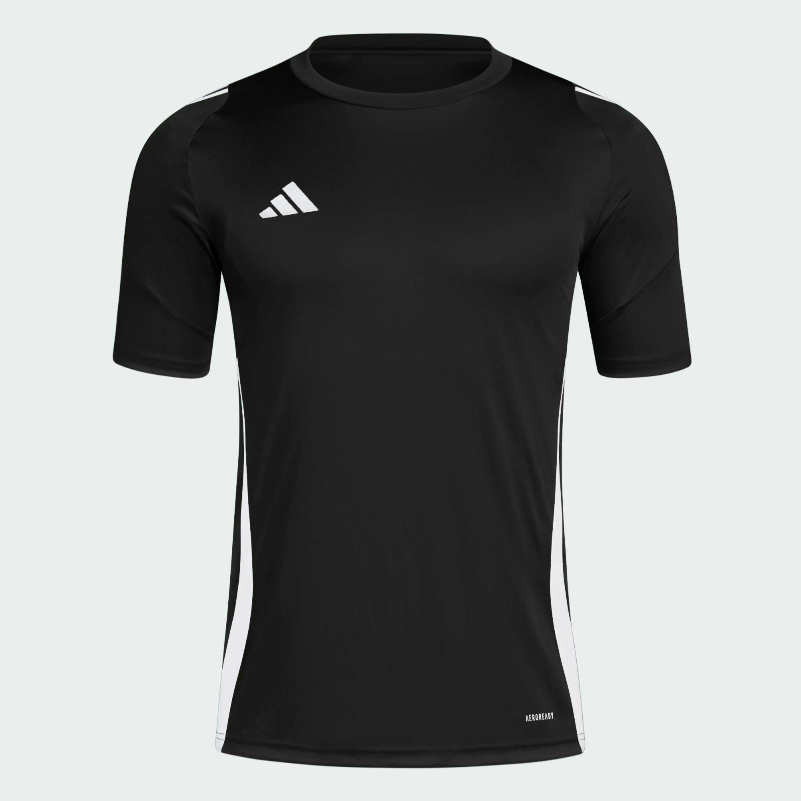 Adidas Men's Black Tiro 24 Aeroready Football Jersey T Shirt Ij7676 - M