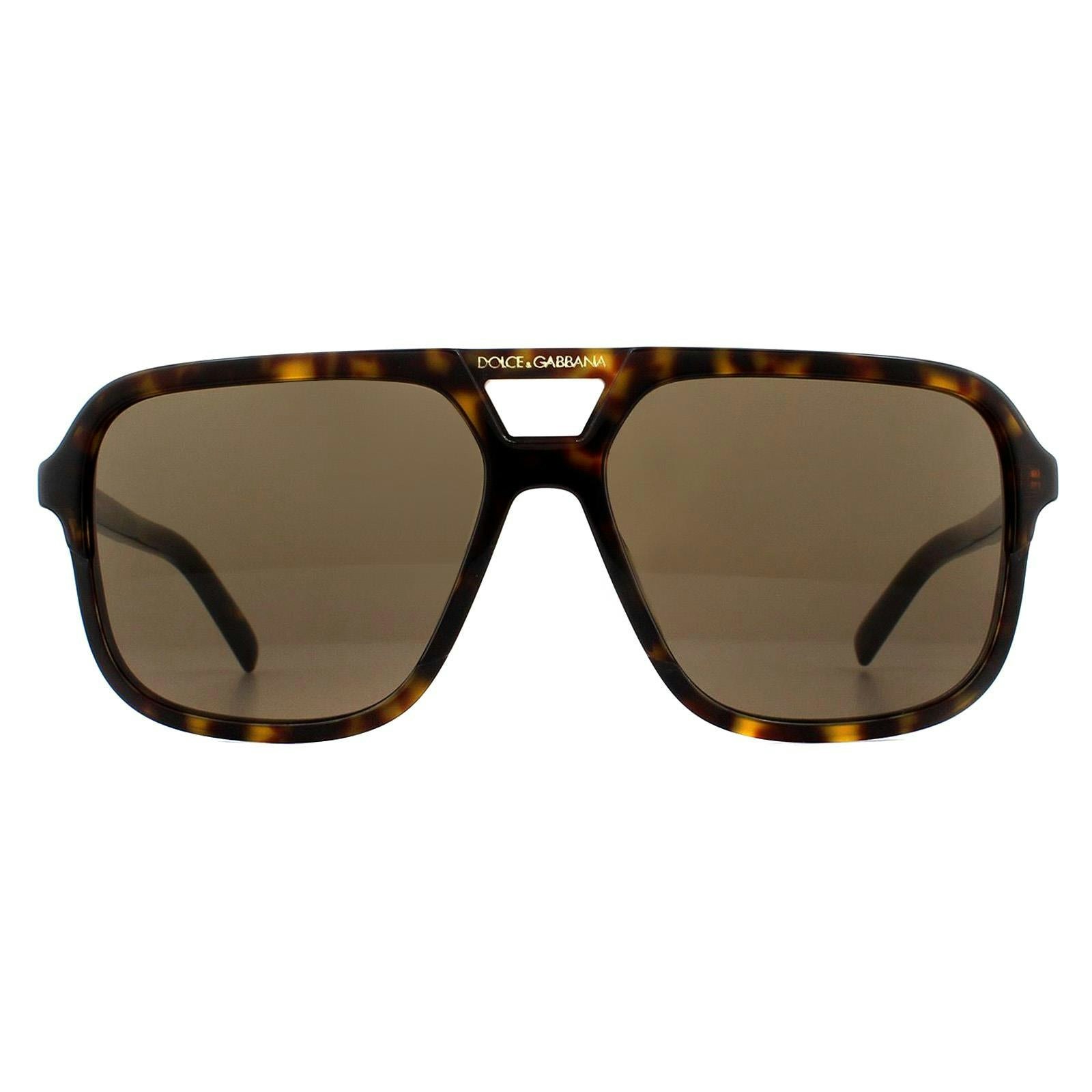 Dolce & Gabbana Brown Fashion Sunglasses - Male - Sunglasses - Brown - 58 Cm - Accessories - Image 8