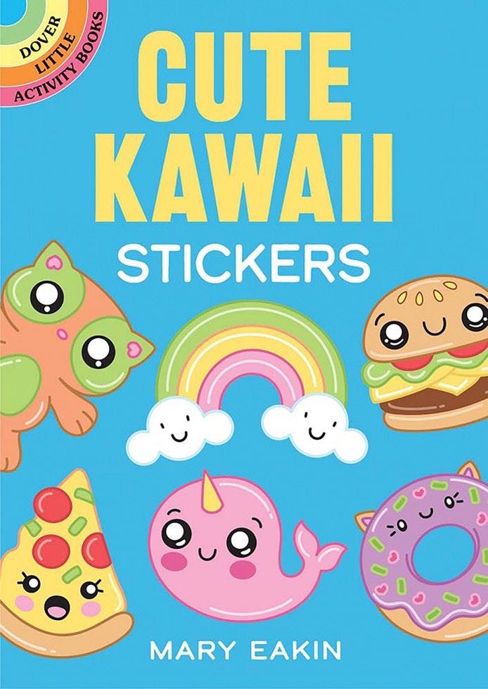 Cute Kawaii Stickers by Mary Eakin (2023, Trade Paperback) - Image 6