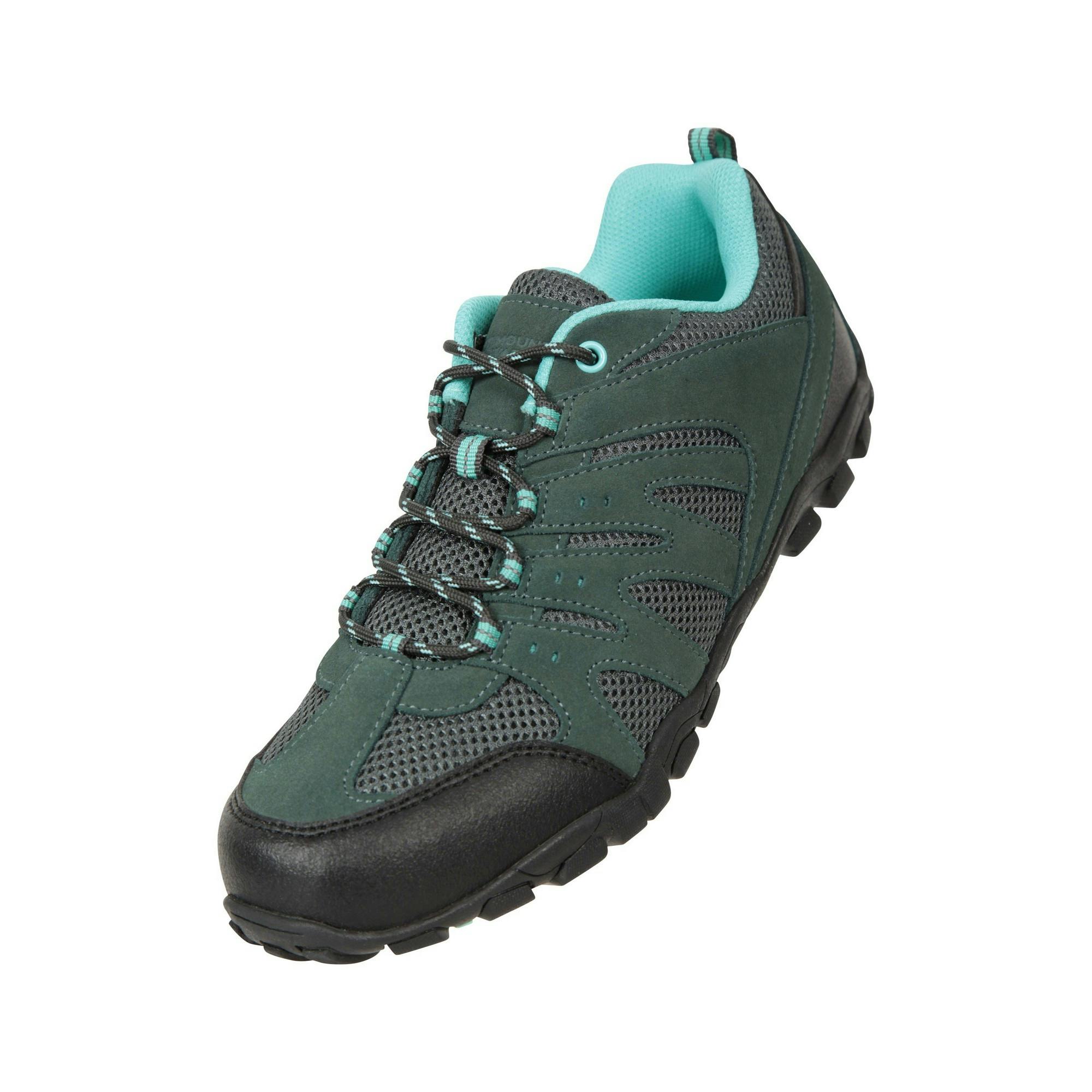 Mountain Warehouse Women's Dark/Grey / Outdoor Ii Suede Walking Shoes - Grey/Petrol
