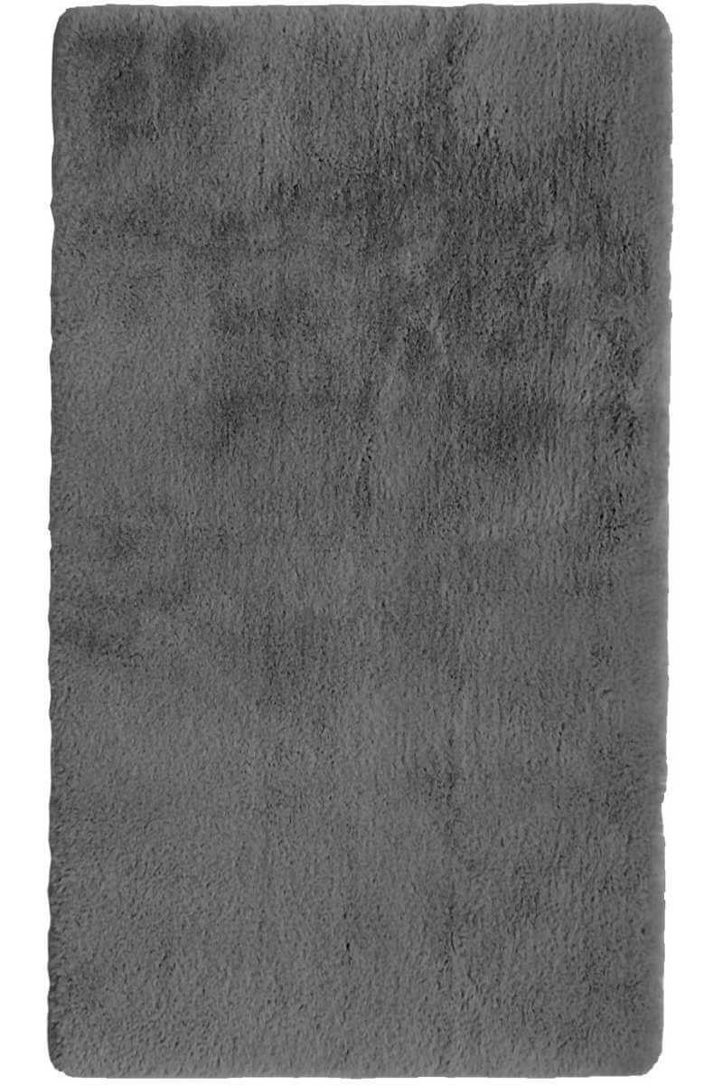 The Rugs Grey Luxury Fur Shaggy Rug – Ultra-Soft Geometric - 70X120 Cm