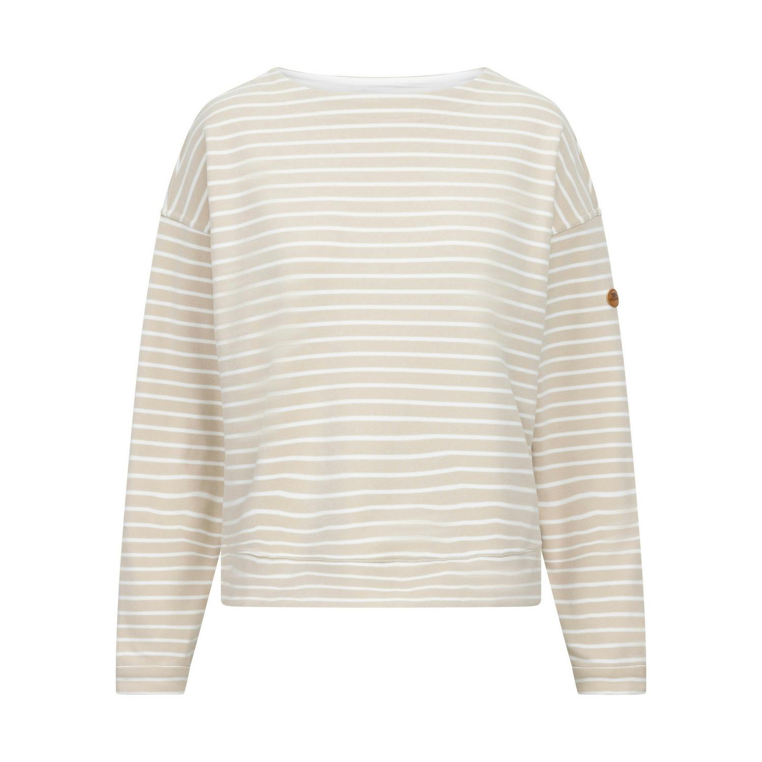 Trespass Women's / Soothing Striped Marl Top - Soft Stone - Xxl - Soft Stone