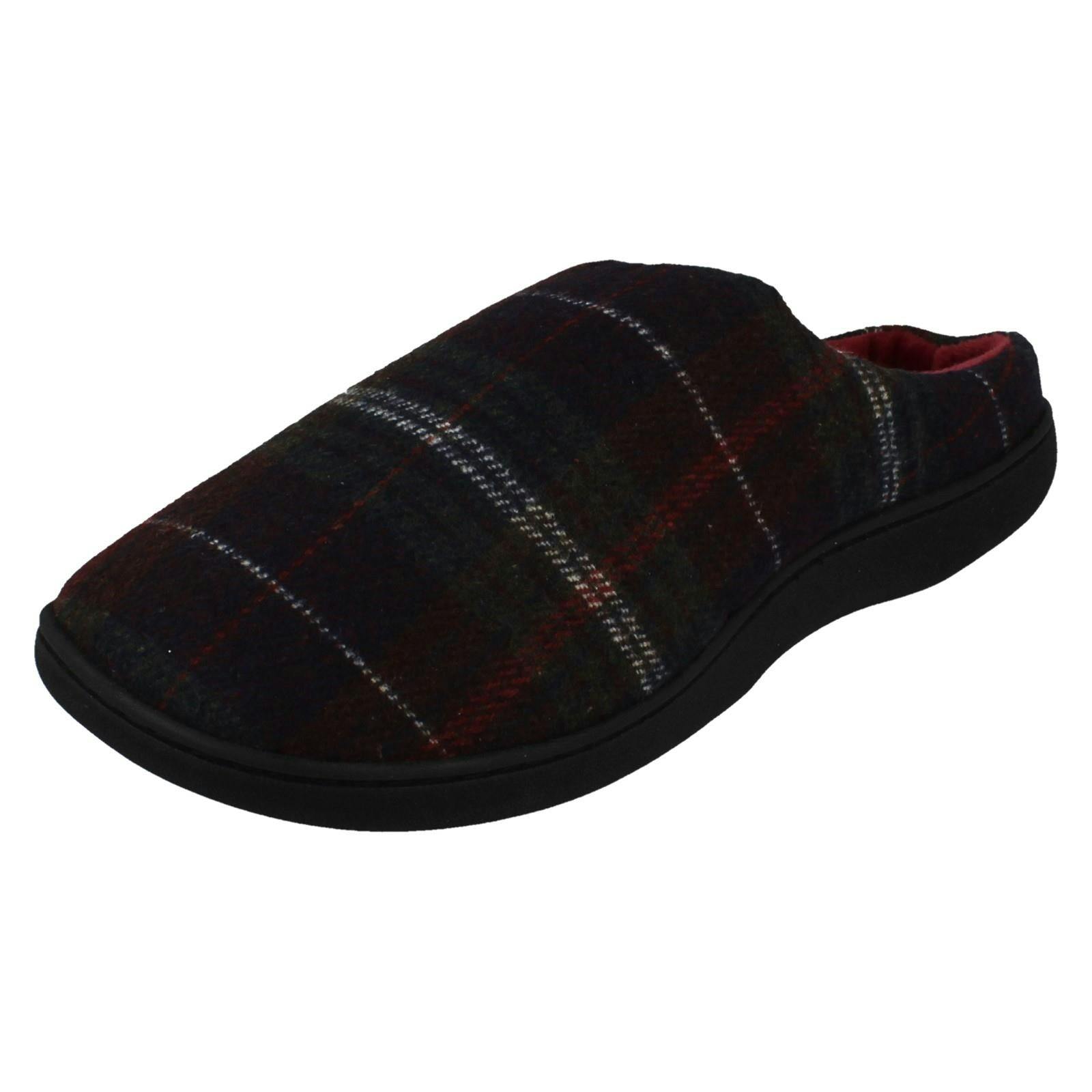 Rosebank Men's Burgundy Casual Slippers Morris - Uk 7-8