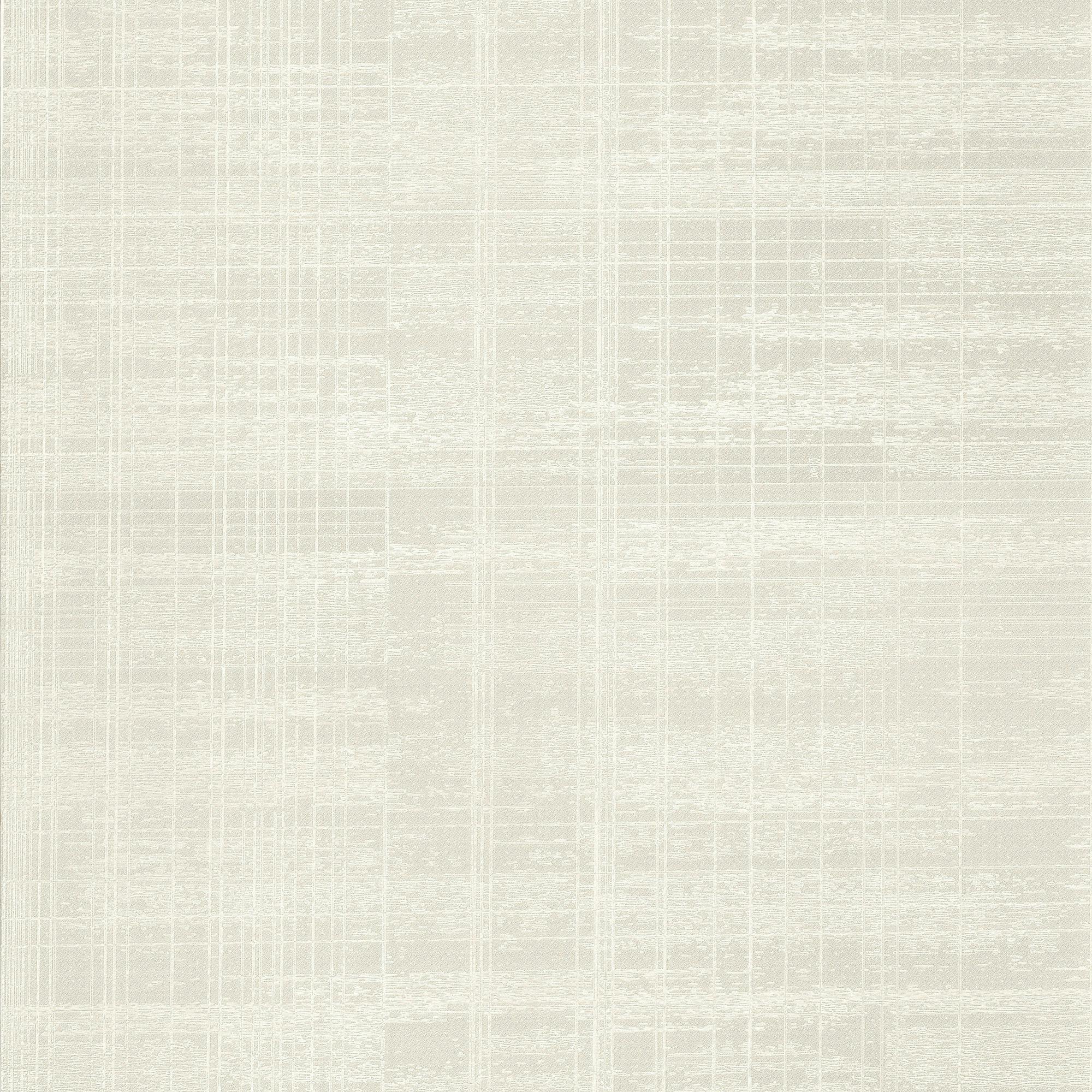 Boutique Lamont Weave Wallpaper - Pearl - 10M