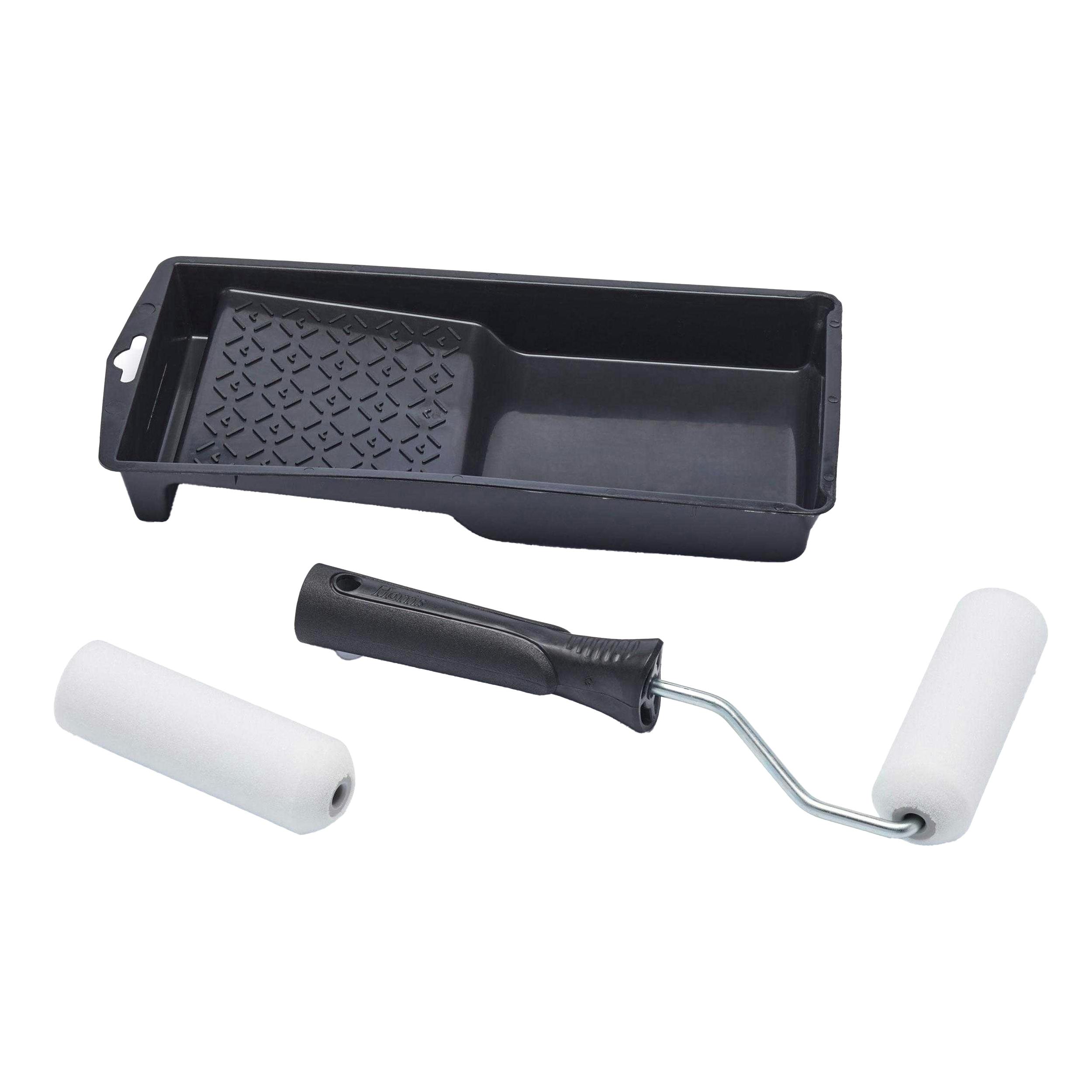 Harris Black/White Essentials Mini Paint Roller Set