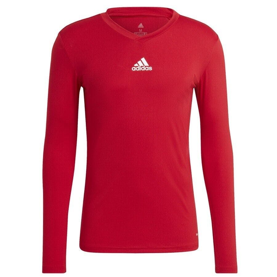 Adidas Men's Red Base First Layer Top Gn5674 - Xs