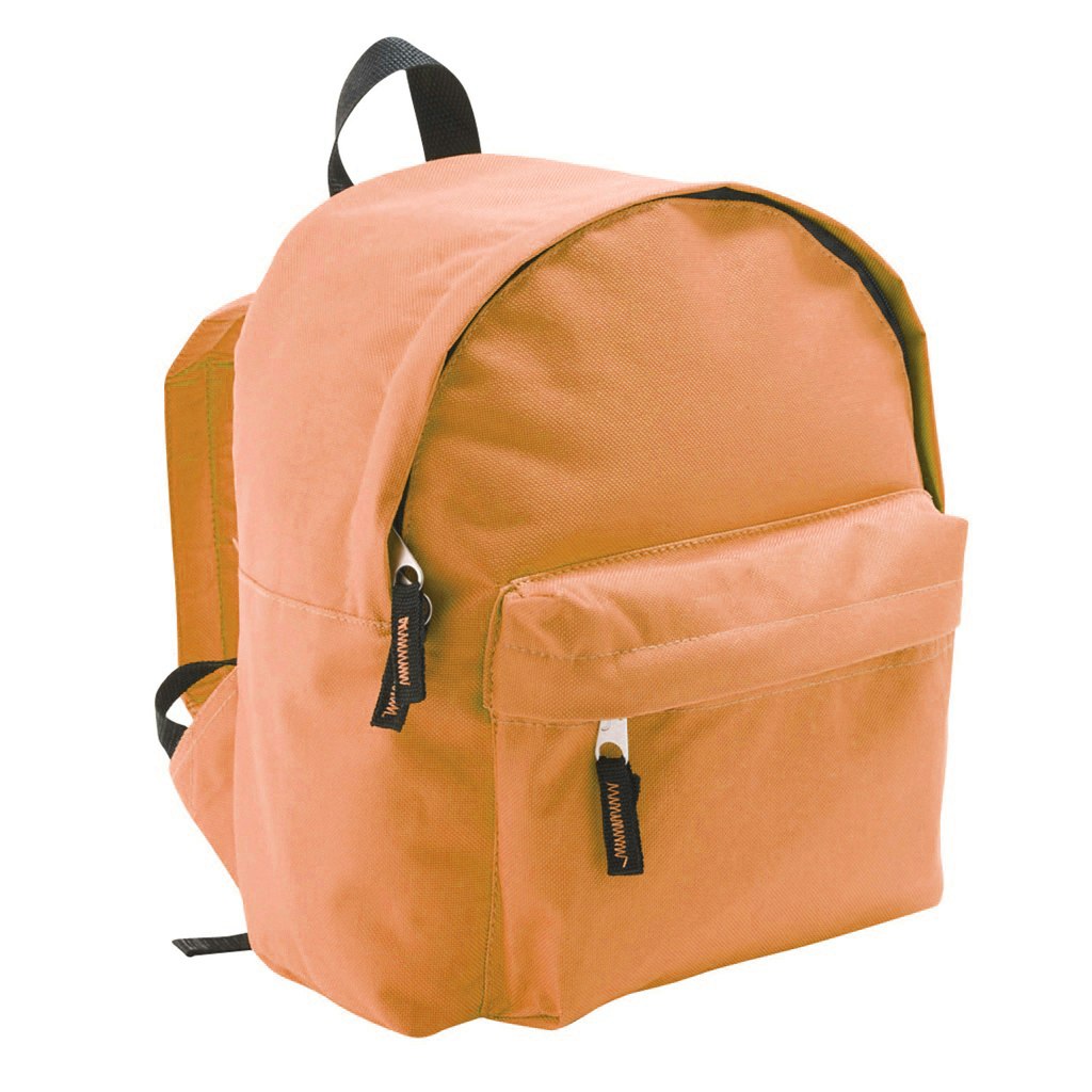 Sol's Unisex Orange Rider School Backpack In - Image 2