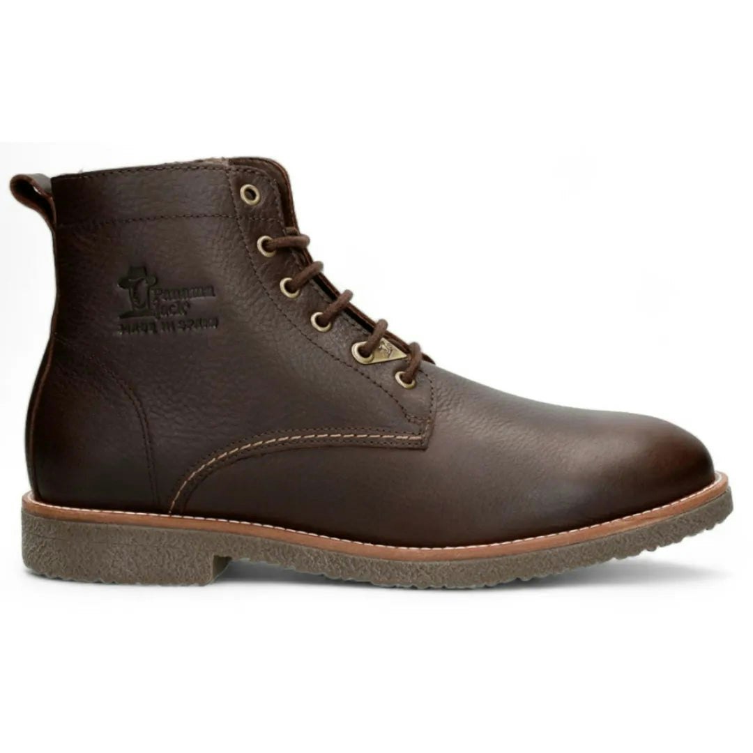 Panama Jack Men's Brown Glasgow Igloo C1 - Leather Ankle Boots - Uk 6