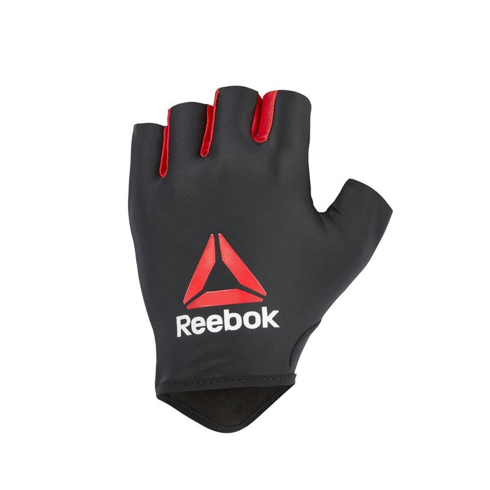 Reebok Black Fitness Gym Gloves - S