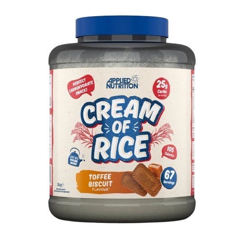 Applied Nutrition Unisex Multicolor Cream Of Rice Powder - Toffee Biscuit - 67 Servings - Image 4