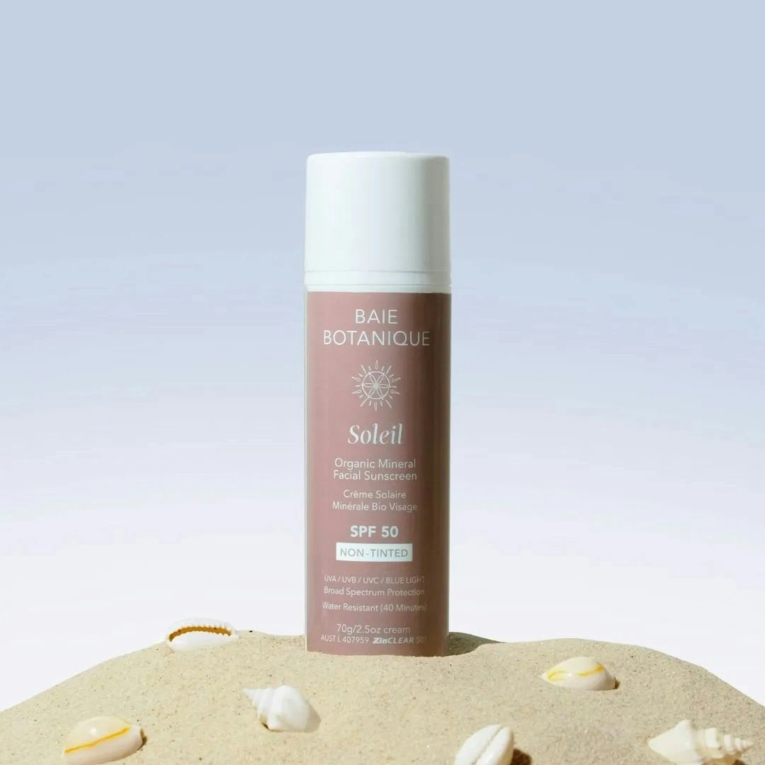 Baie Botanique Soleil Facial Sunscreen - 70G - Non-Tinted