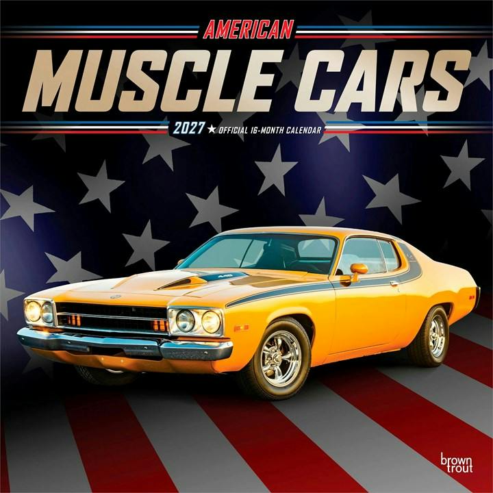 American Muscle Cars Official 2027 12 X 24 Inch (Hanging) Mon... - - Image 6