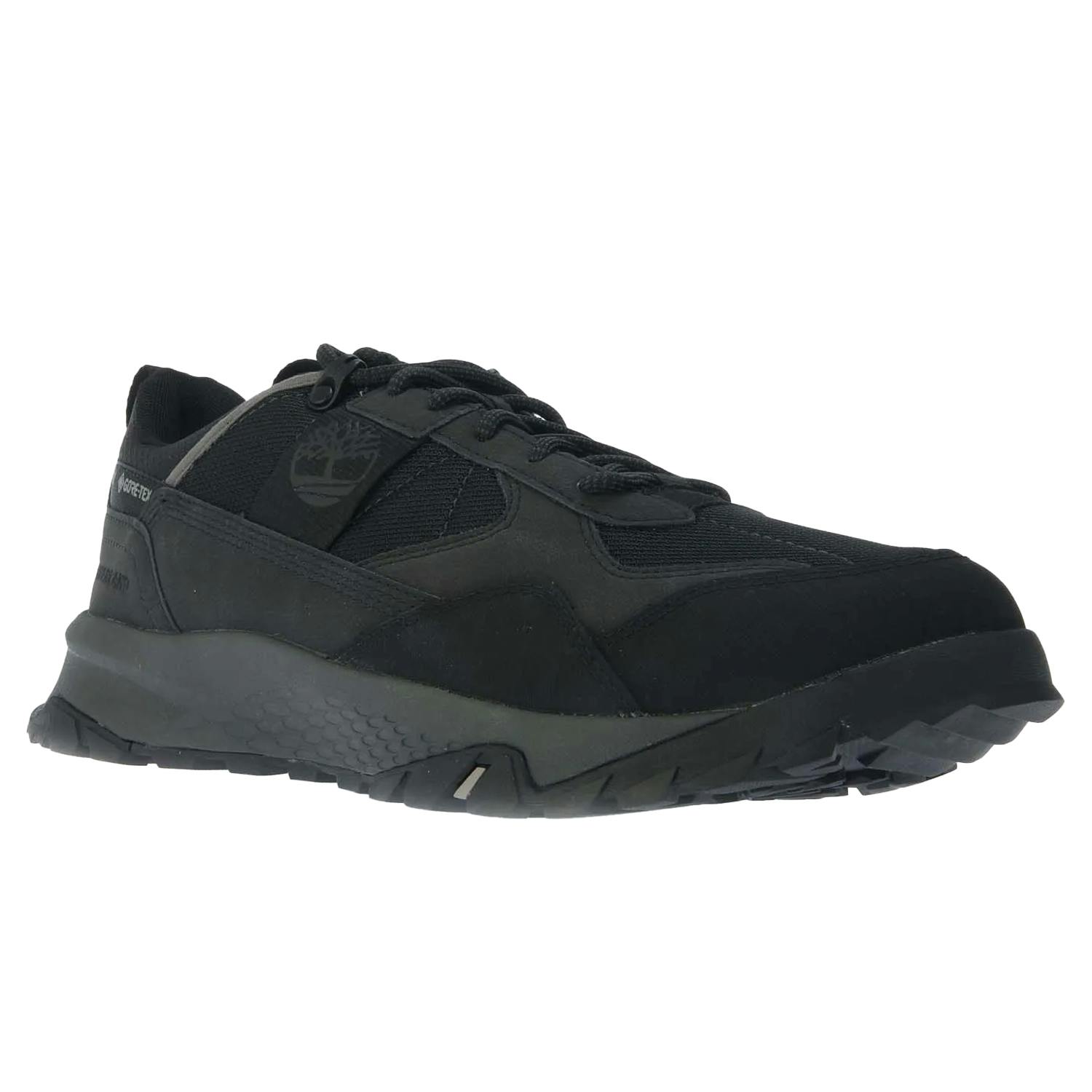 Timberland Men's Black Lincoln Peak Leather Gore-Tex Hiking Shoes - 7 Uk - 100% Mixed