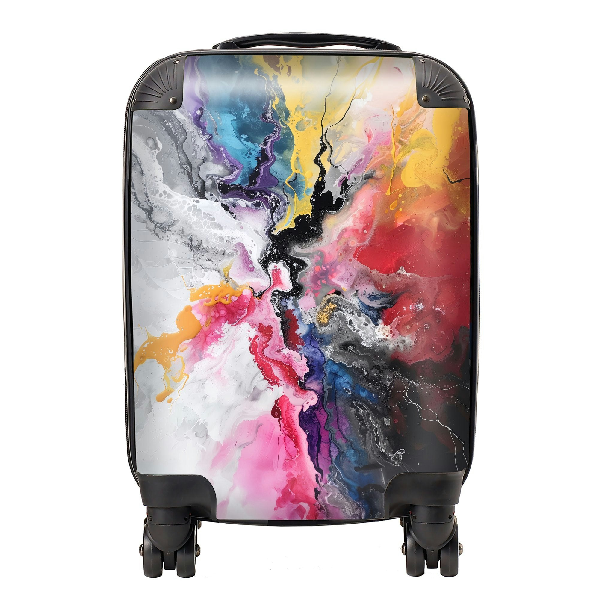 Warren Reed Golden Explosive Colour Cascade Suitcase - Mini Cabin