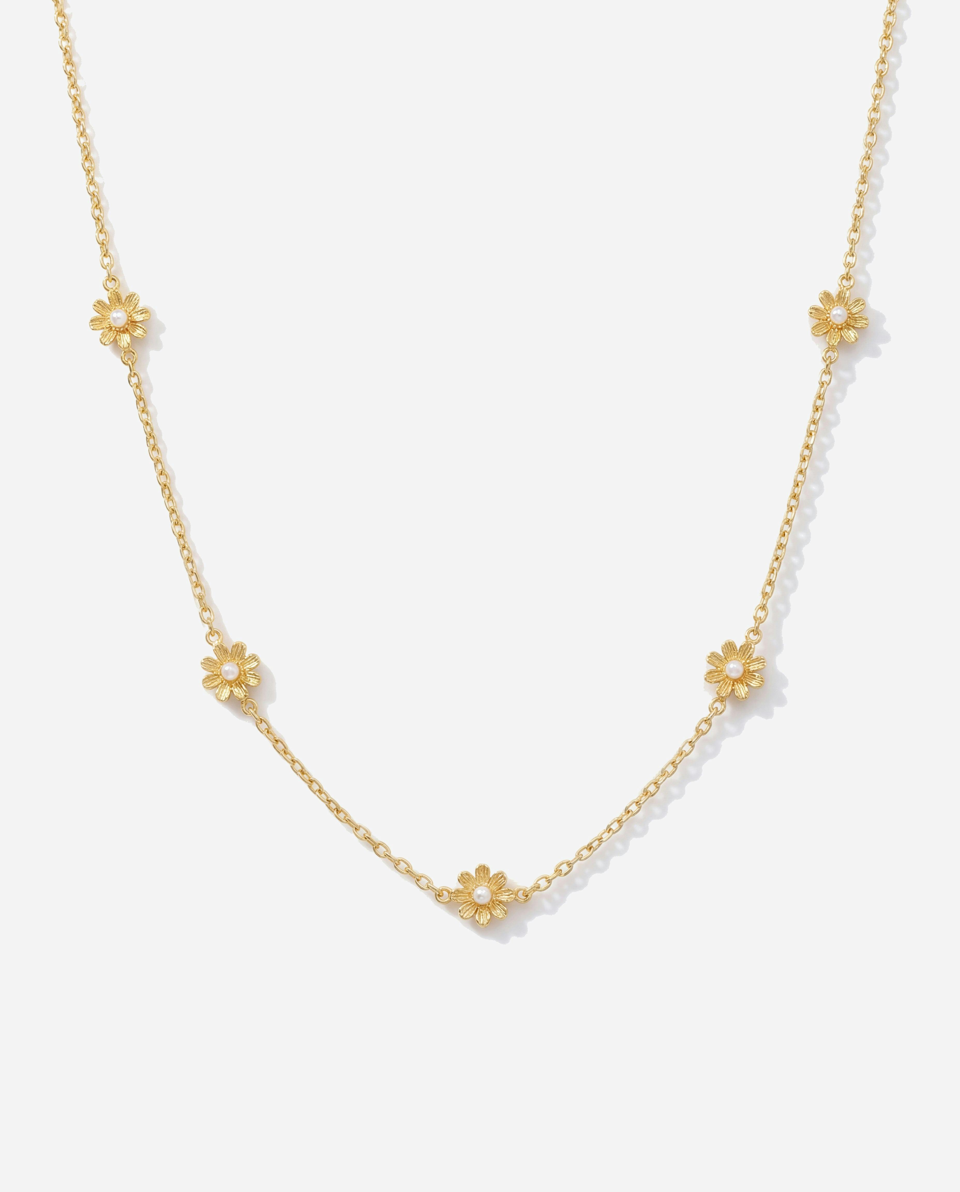 Elk & Bloom Gold 14K Lucky Clover Choker Necklace - No Thank You