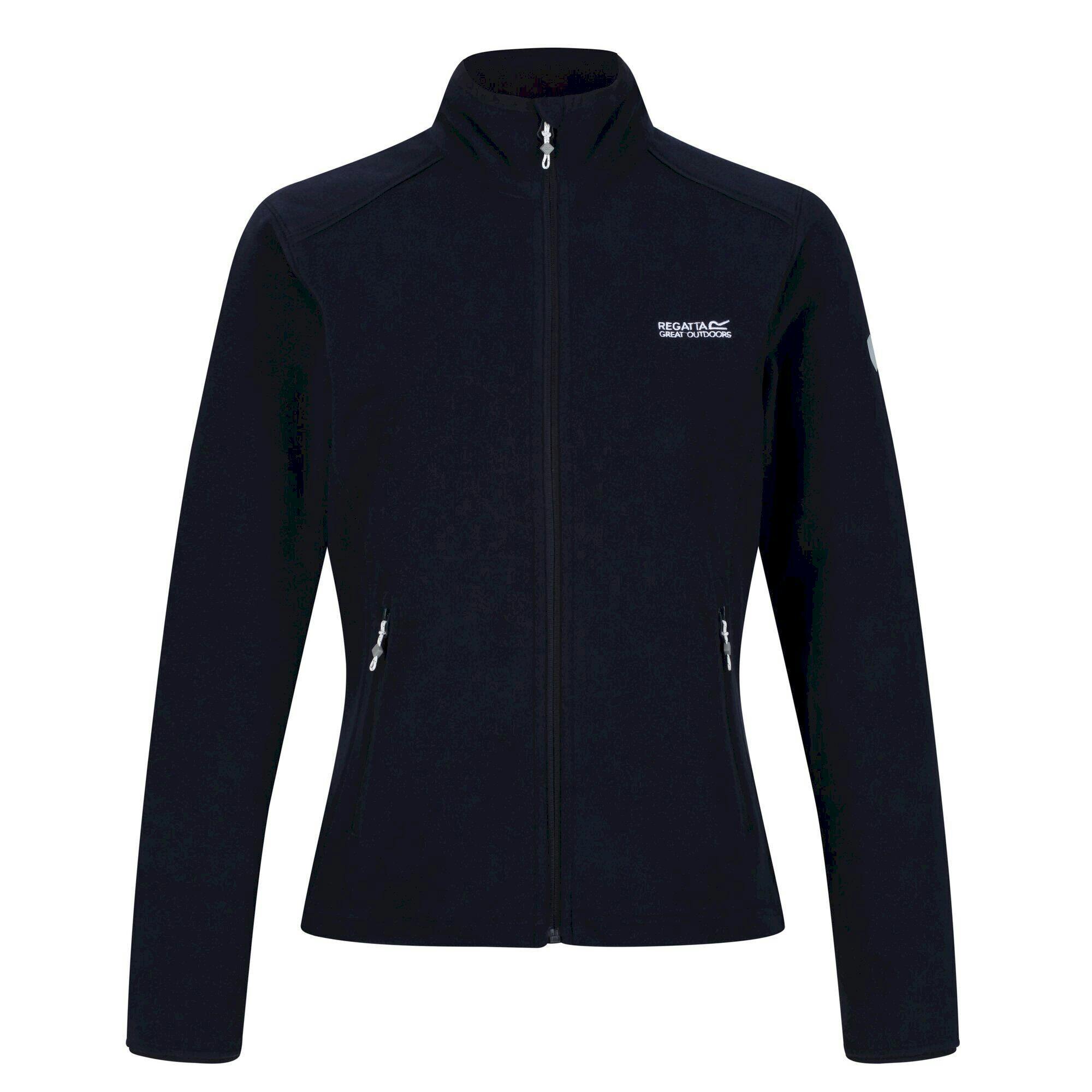 Regatta (16 Uk, Navy) Womens/Ladies Floreo Iv Full Zip Fleece Jacket - Image 2