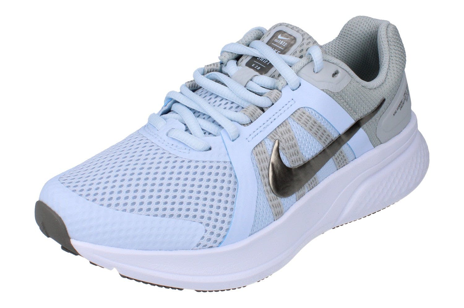 Nike Women's Blue/Grey Run Swift 2 Cu3528 400 - Uk 4.5 | Us 7 | Eu 38