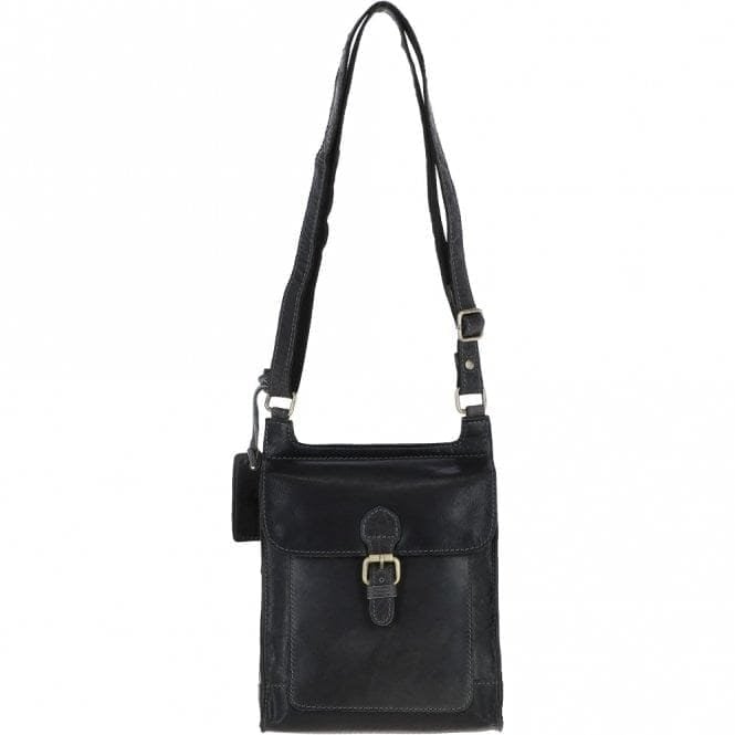 Ashwood Women's Grey Vintage Small Leather Travel Shoulder Bag - One Size - Leather