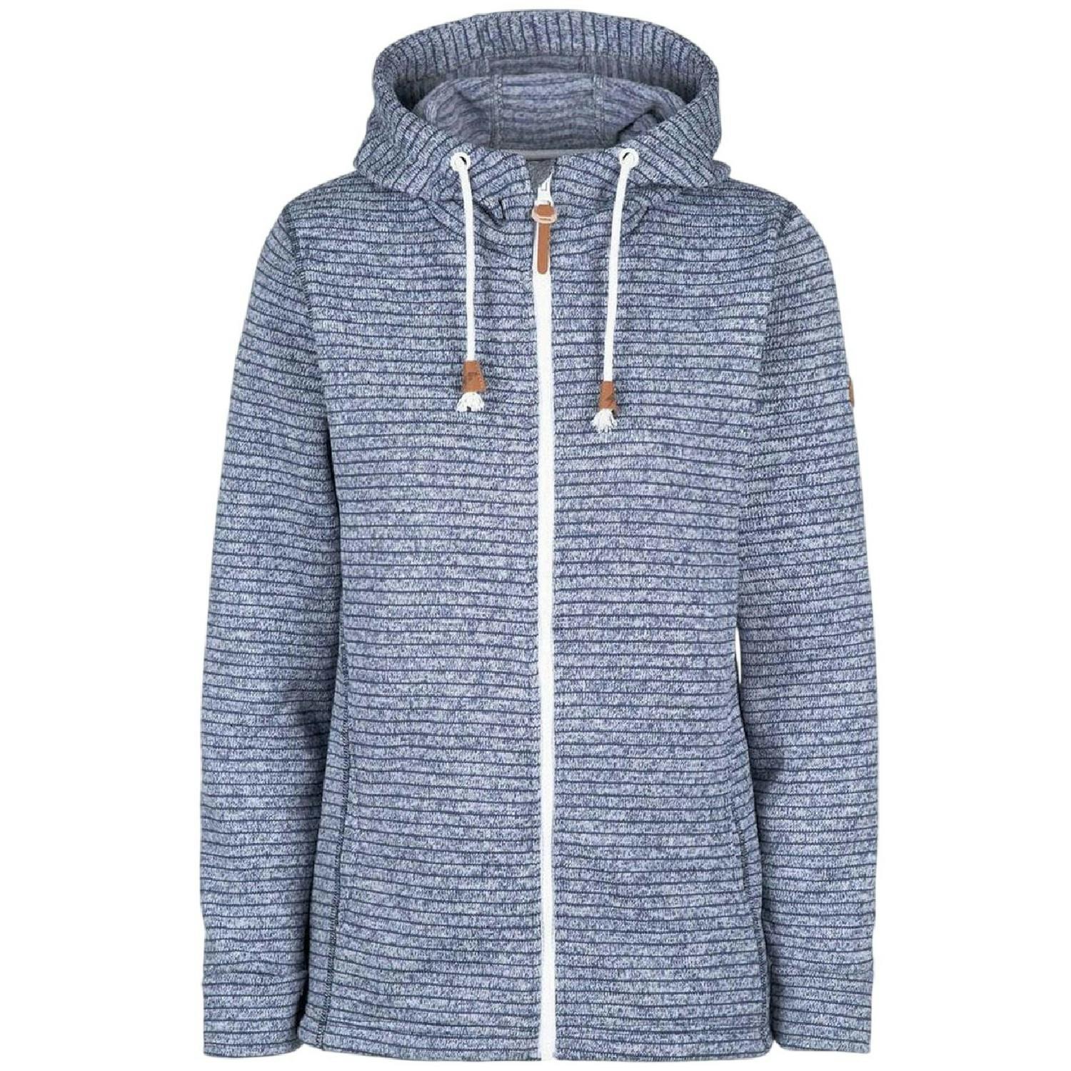 Trespass (8 Uk, Navy) Womens/Ladies Kari Full Zip Hoodie - Image 2