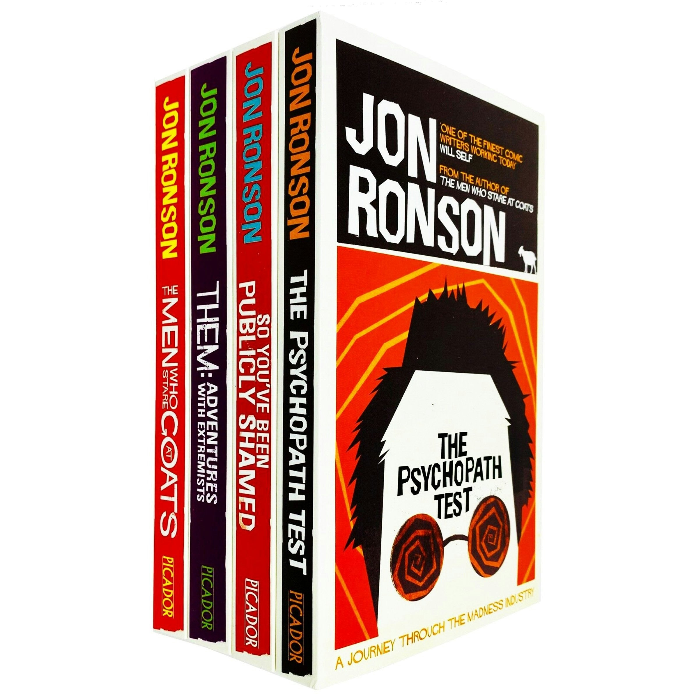 Jon Ronson 4 Books Bundle Collection Set The Psychopath Test, So You've Been Pub - Image 11