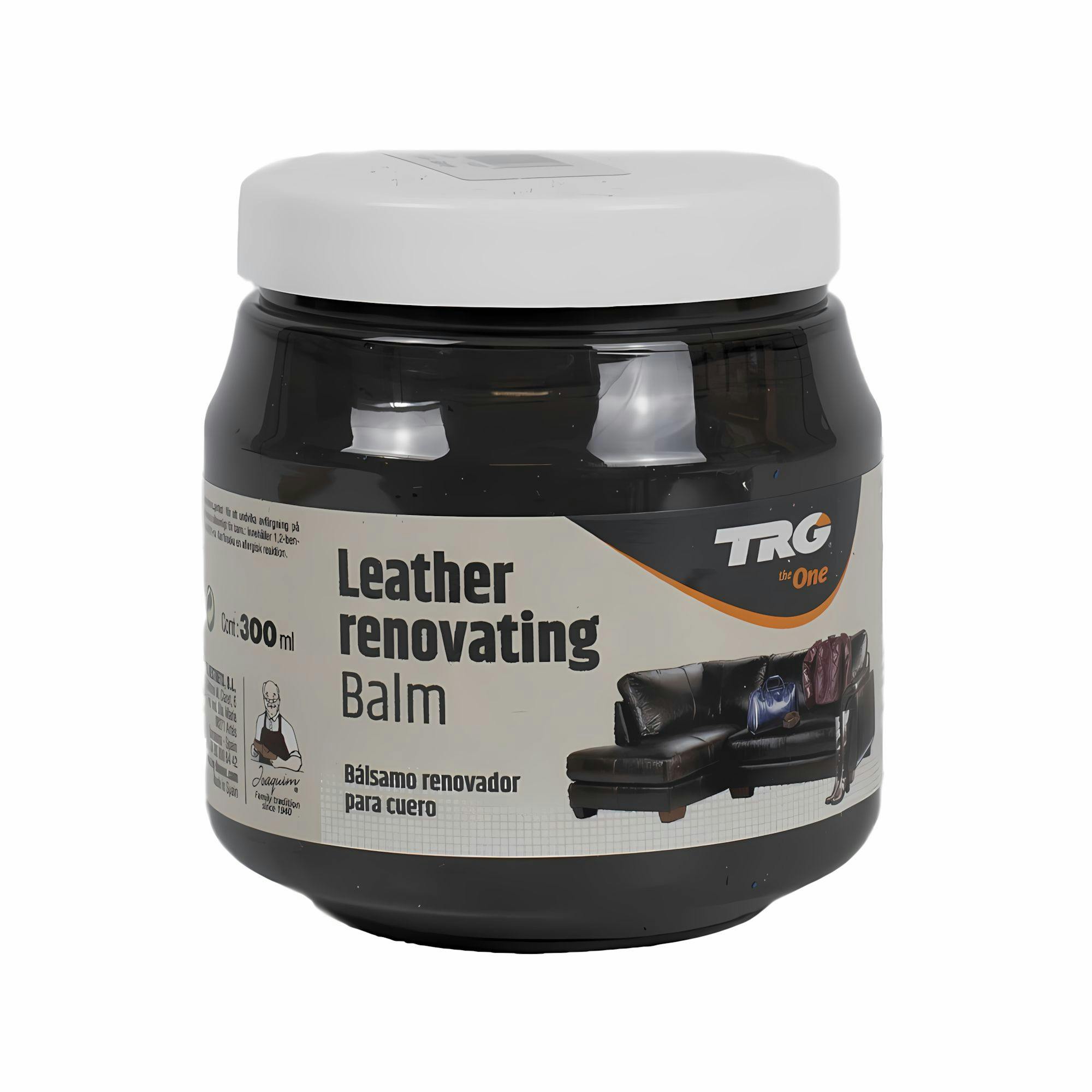 Rackhams Grey Leather Renovating Balm For Colour Restoration Of Smooth Leather 300Ml