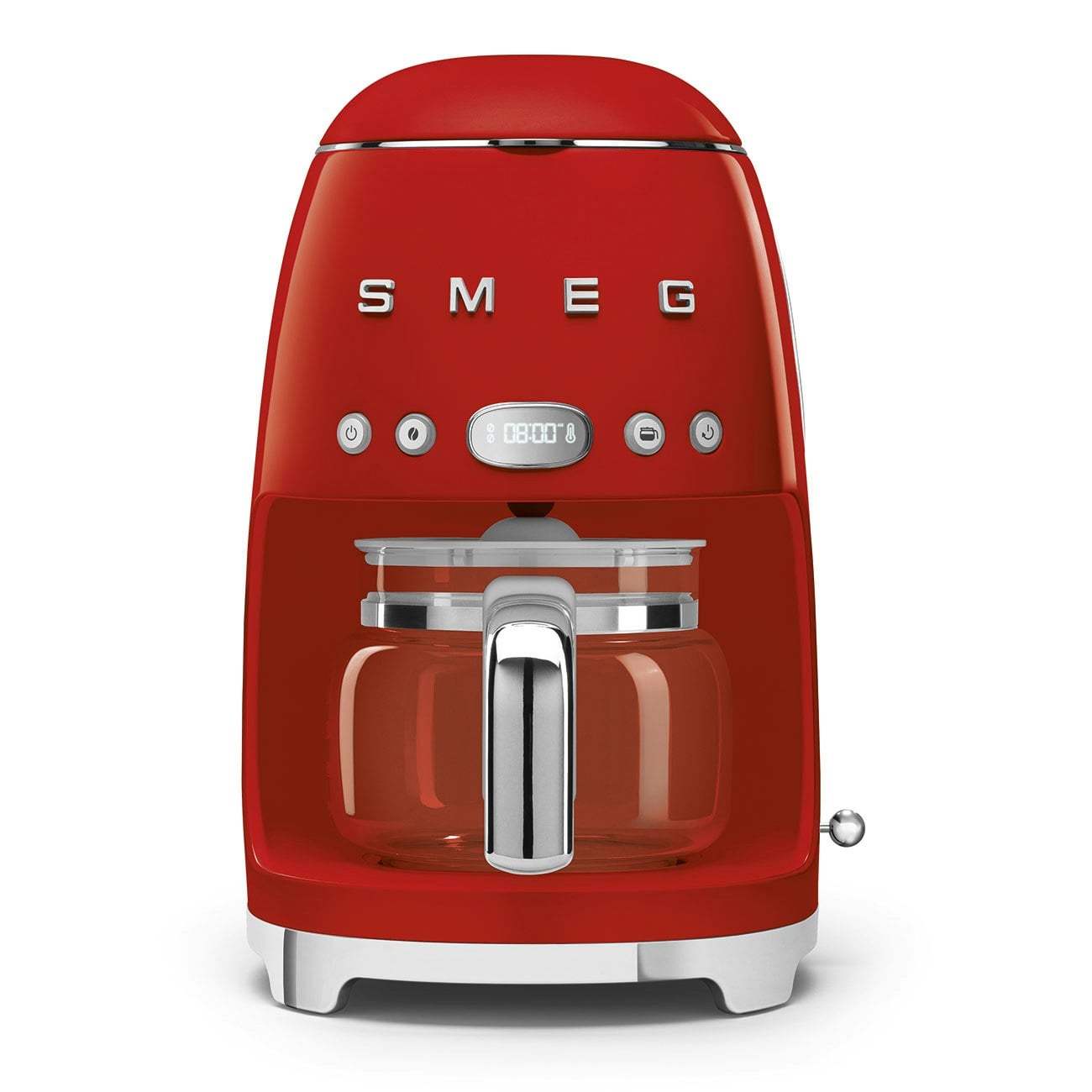 Smeg Red Dcf02 Drip Filter Coffee Machine
