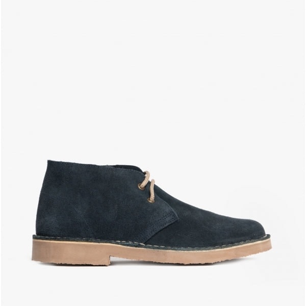 Roamers Men's Blue M400cs Desert Boots Navy - Uk 12