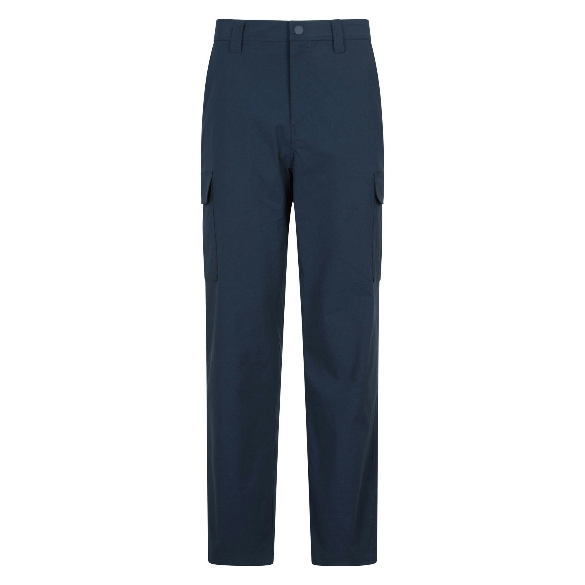 Mountain Warehouse Men's Delta Stretch Cargo Trousers - Navy - Navy - 40R