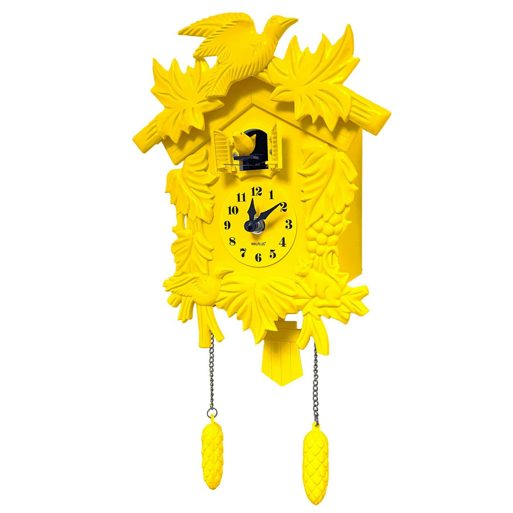 Walplus Yellow Wc2049 - Vintage Cuckoo Clock