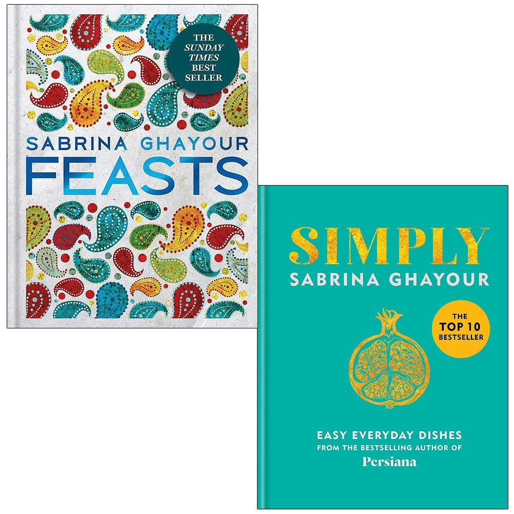 Mitchell Beazley Feasts & Simply By Sabrina Ghayour 2 Books Collection Set