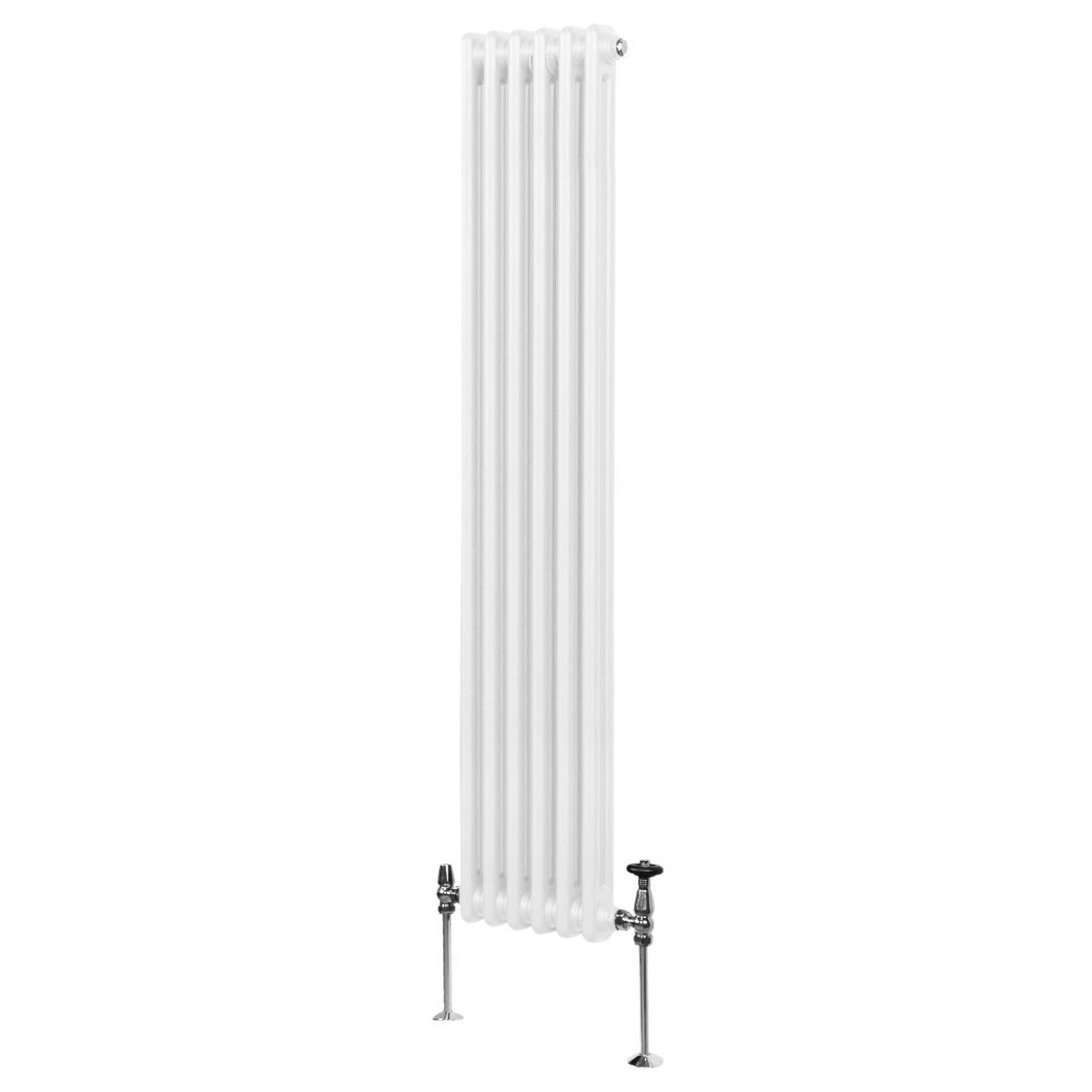 Monstershop White Traditional 2 Column Radiator - 1800 X 292Mm