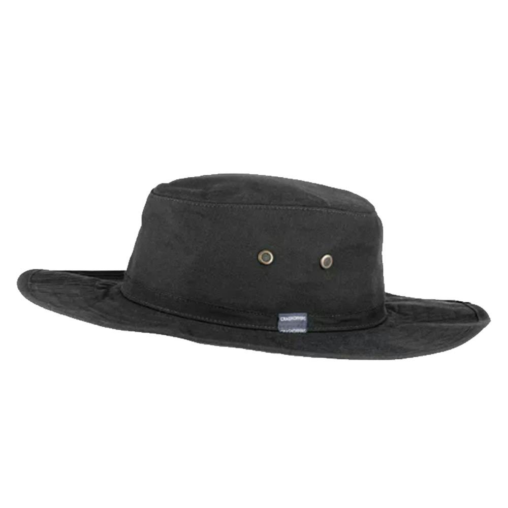 Craghoppers Unisex Grey Adult Expert Kiwi Ranger Hat - Carbon - Carbon - S-M - 65% Polyester/35% Cotton
