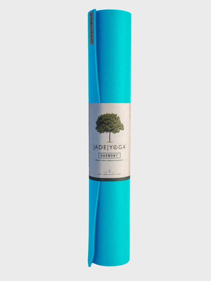 Jade Yoga Harmony 68" Inch Yoga Mat 5Mm - Teal