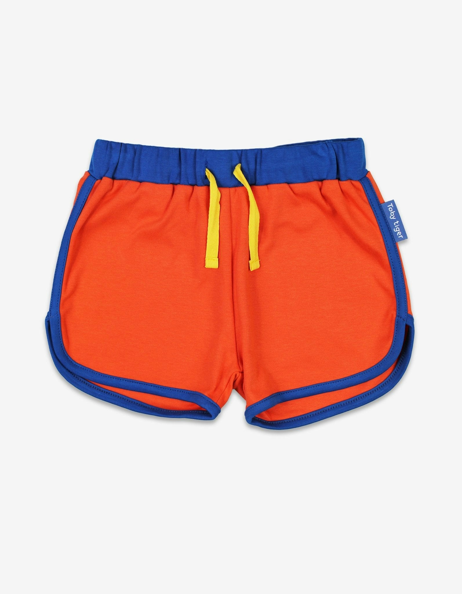 Toby Tiger Orange Organic Running Shorts - 18-24M / 92Cm