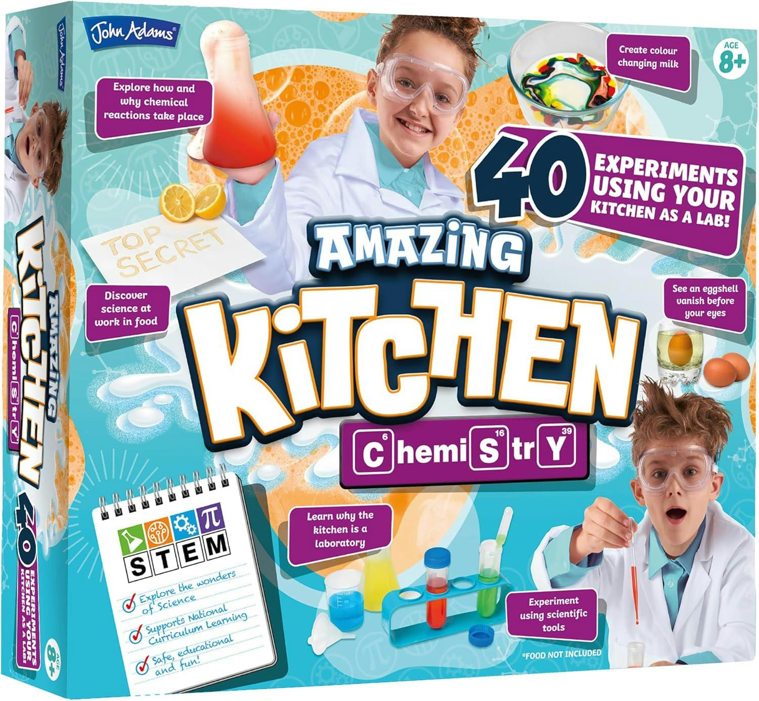Action Science Amazing Kitchen Chemistry Set