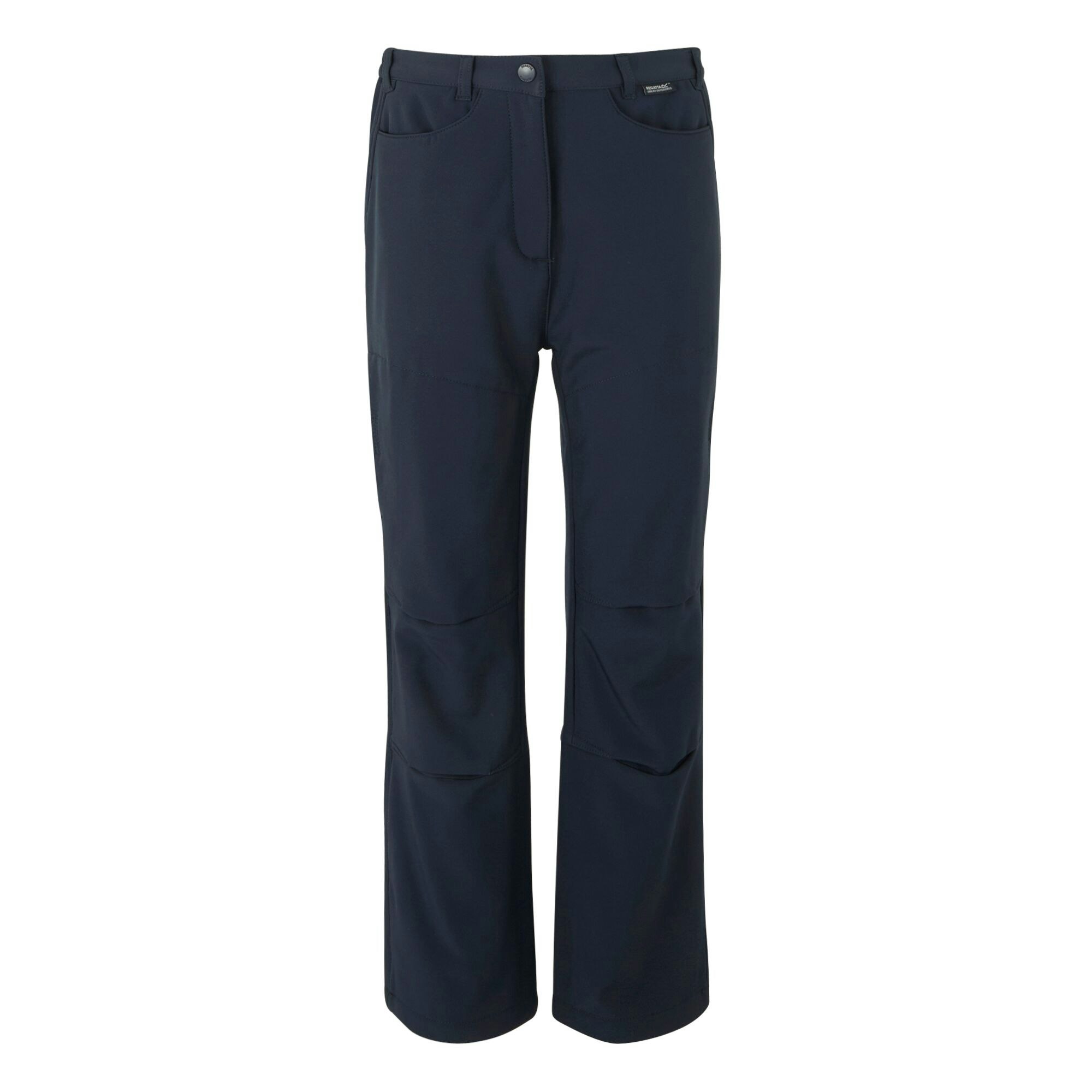Regatta Childrens/Kids Softshell Hiking Trousers - Navy - Navy - Size 9-10 Years