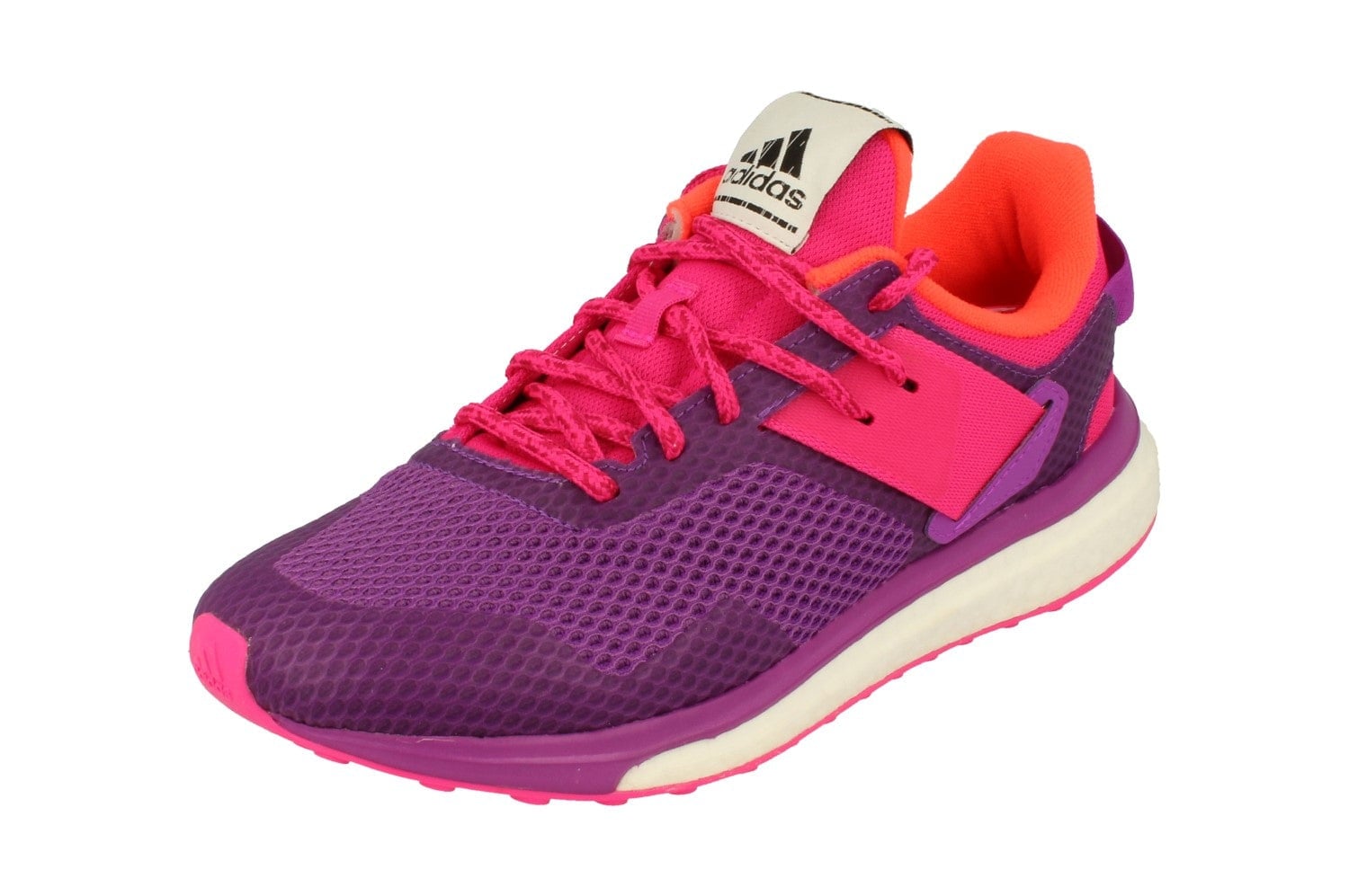 Adidas Women's Pink/White Response 3 Boost Sneakers Aq6103 - Uk 6 | Us 7.5 | Eu 39 1/3