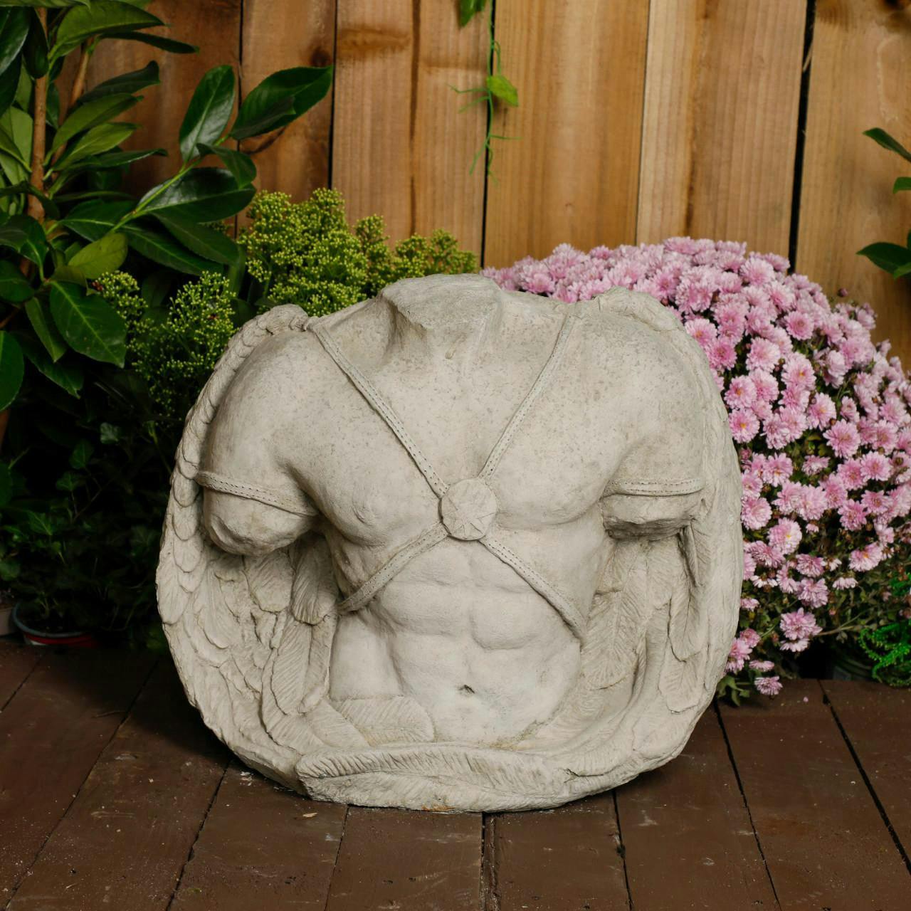 Osn Men's Medium Greek Style Stone Cast Statue Icarus