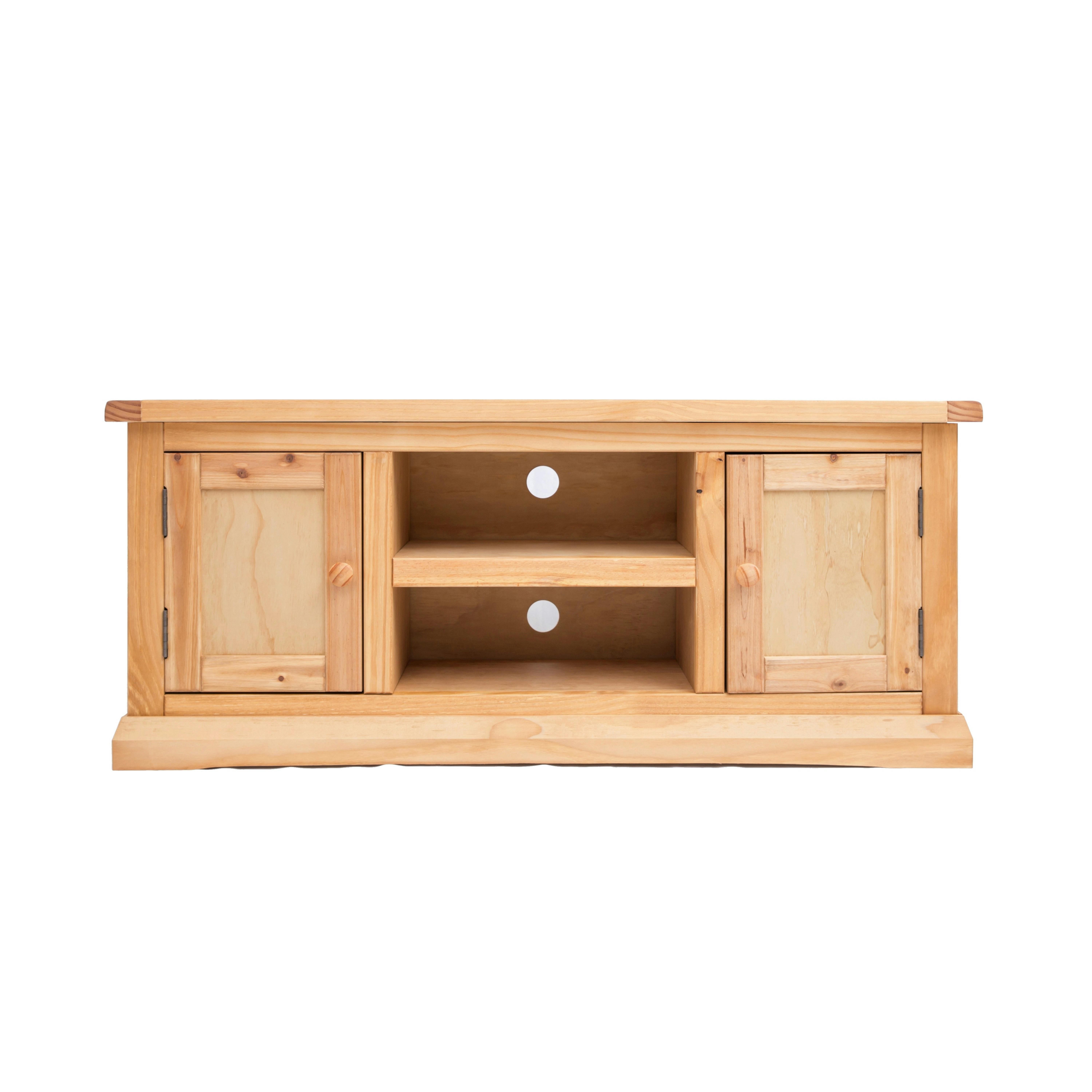 Cabinet Bits Lucca 2 Door Tv Stand - Brown - Image 2