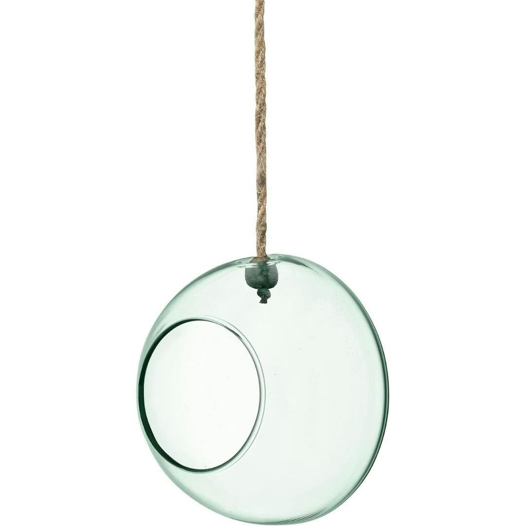 Lsa International Lsa Canopy Recycled 10Cm Hanging Planter Clear - Clear - 1 - Glass