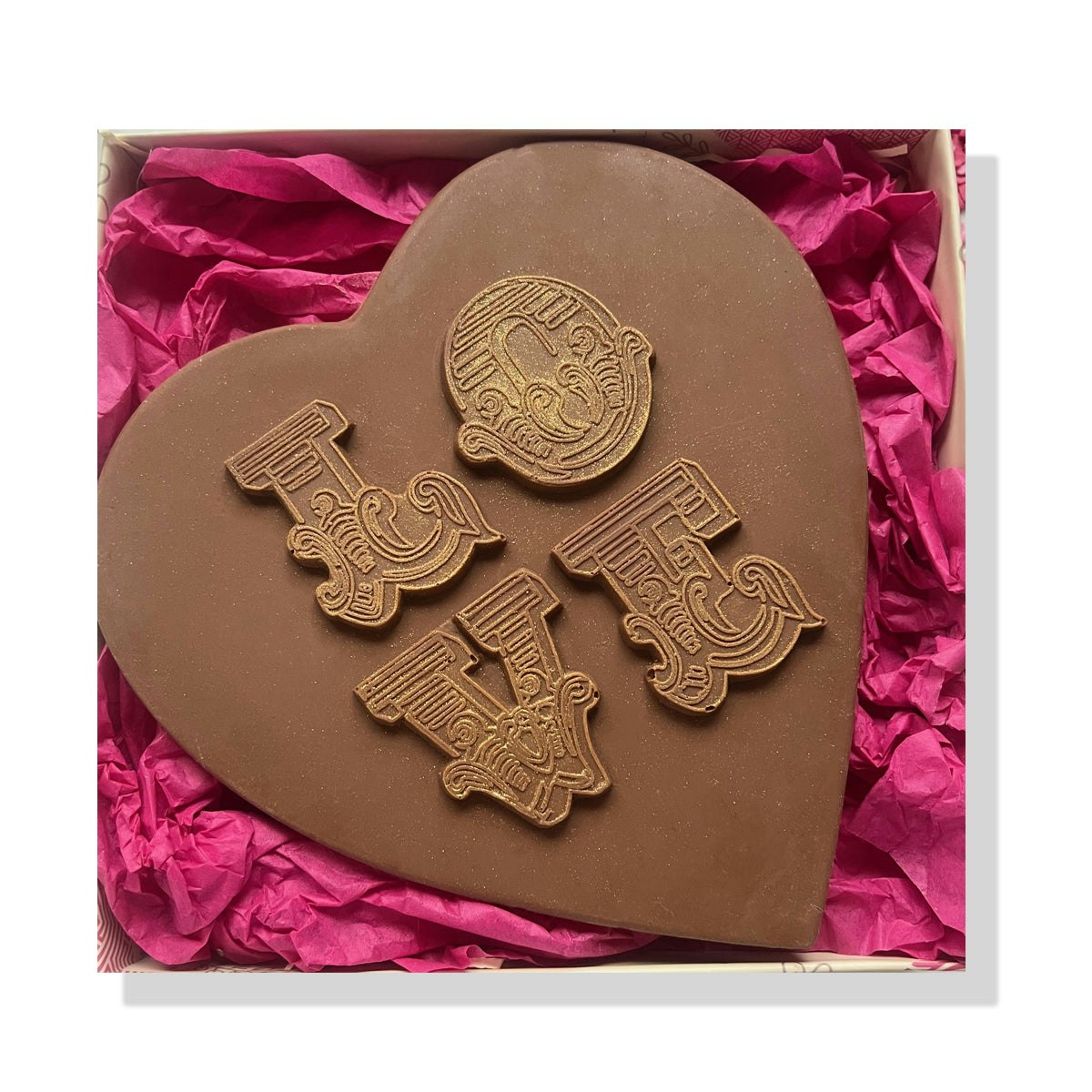 Choc On Choc Chocolate Love Heart
