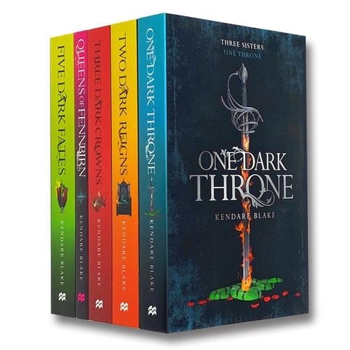 Macmillan Dark Three Crowns Book Series 5 Book Set By Kendare Blake