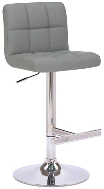 Rackhams Allegro Breakfast Bar Stool, Height Adjustable Swivel Gas Lift, Kitchen Bar & Home Barstool