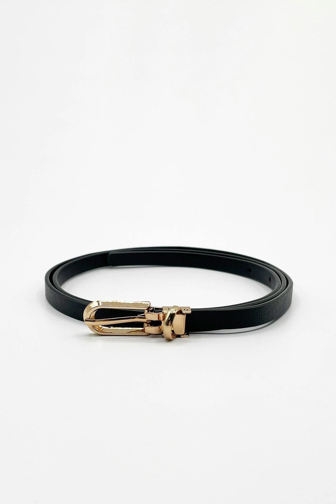Svnx Women's Black The 'Sofie' Belt In - Image 5