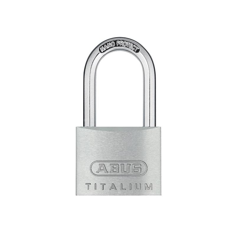Rackhams 64Ti Series Titalium Padlock - 40Mm Long Shackle 40Mm Keyed Alike Ka6411 - Multi Colour
