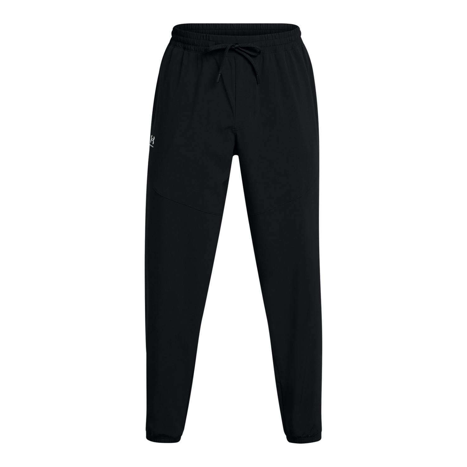 Under Armour Men's Black/White Vibe Woven Jogging Bottoms - 3XL - 87% Recycled Polyester/13% Elastane
